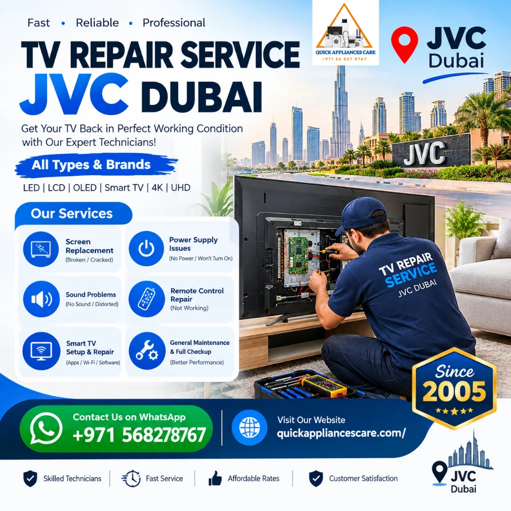 TV Repair Service JVC Dubai